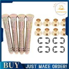 Kit De Reparo De Bucha De Pino De Dobradiça De Porta De Carro Adequado Para Accord-V Crx Ek , Por Exemplo