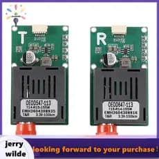Módulo Transceptor Óptico TTL De 100KM CRSF/UART/SUBS Porta De Fibra Óptica FC Drone-Específico TX RX Equipamento Termin