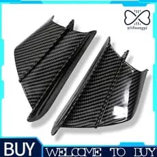 1 Par De Spoiler Defletor De Asa Aerodinâmica Para Kawasaki Ninja 650 400 300 250 H2R ZX-14R 10R 6R