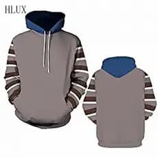 Moletom com capuz 3D Creepypista, Suéter Casual de Cosplay Ticci Toby, J6548