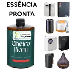 Essência Pronta Pura Concentrada para Máquinas Aromatizadoras Digitais Nebulizadores Ultrassônicos - Vários Aromas