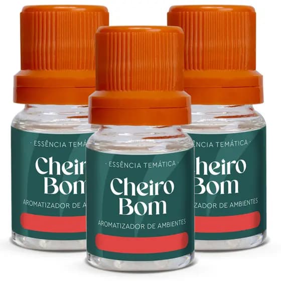 Perfumes Árabes - kit de 3 essências para aromatizador de ambientes 10ml