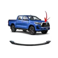 Moldura Preto Friso Capo Toyota Hilux 2021 Até 2024
