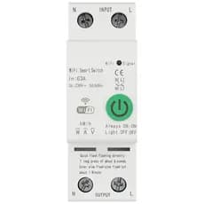 DISJUNTOR INTELIGENTE TUYA SMART WIFI 63A 1P+N SCB-P1