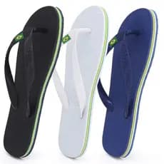 Kit 2 Pares de Chinelo Masculino e Feminino Conforto Estilo Casual