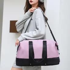 Mochila Bolsa De Viagem Academia Sport Com Bolso Impermeável  Alça Lateral
