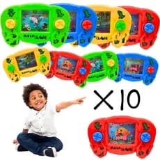 10 Jogos Joguinho Brinquedo Argola Aquaplay Controle Game Criança Prenda Junina Lembrancinha Atacado