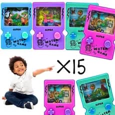 15 Jogos Joguinho Brinquedo Argola Aquaplay Controle Vídeo Game Joystick Prenda Lembrancinha Atacado