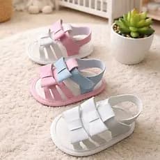 Sandalia Confortavel Para Todas ocasioes Lacinho Duplo Estilo