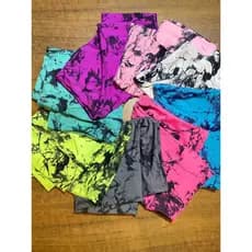 Short Bermuda tie-dye Marmorizada Ciclista Academia