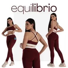 Conjunto Fitness Academia Feminino Bicolor Calça Leggings e Top Alça Zero Transparência