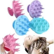 Escova Massageadora Capilar - Escova Massageadora para Lavar Couro Cabeludo