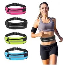 Pochete Esportiva Corrida Slim Impermeável Porta celular Porta Garrafa De Agua Caminhada Corrida Academia