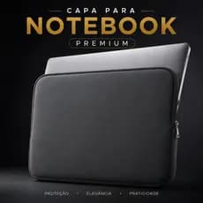 Pasta Capa Impermeável para Notebook 11" 14" 15" 17" Case para MacBook Chromebook Ultrabook e Tablet