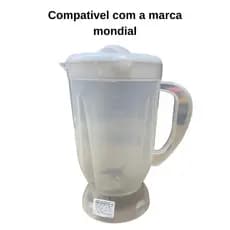 Copo Para Mondial Line/ Dinâmico/ Super/ Power/ Ultra Mix/ Fast Power/ Power2i/ Ultra translúcido