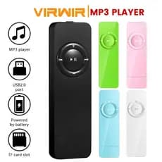 Reprodutor de MP3/mini reprodutor de música, suporta cartão TF/16GB