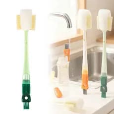 5 Em 1 Conjunto De Limpeza De Escova De Garrafa Multifuncional Tampa De Copo Palha De Bebê Limpador De Mamilo Escovas Co