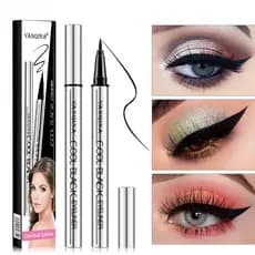 Delineador Líquido À Prova D'água De Longa Duração , De Manchas , Aplicação Suave , Maquiagem Sedosa Ultra Cremosa