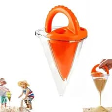 Drippy Areia Castelo Fabricante Praia Funil Água Drizzle Construtor Ao Ar Livre Sandbox Brinquedo Crianças Verão Jogar