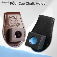 (duyonglin111) Porta Giz Para Taco De Bilhar , Magnético Com Clipe De Cinto Fixo Portátil Bil
