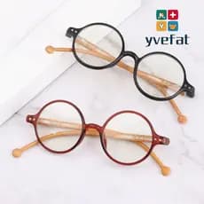 YVEFAT Anti-UV Raios Azuis Óculos Cuidados Com A Visão PC Retro