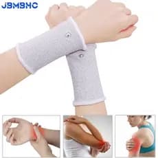 1 Par Eletrodo Bracers Para Máquina De Terapia Herald Dez Unidade Massager Do Corpo Estimulador Muscular Cuidados De