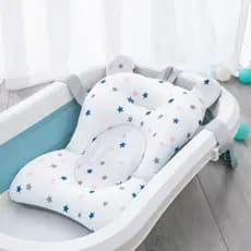 Almofada Para Banheira De Banho Bebê Sem Escorregamento De Segurança Recém-Nascido Conforto O Corpo
