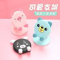 Criativo bonito suporte do telefone móvel dos desenhos animados suporte de mesa ao vivo Tablet preguiçoso suporte portát