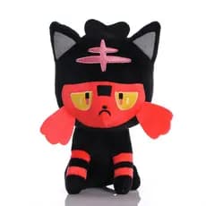 20cm Litten Brinquedos De Pelúcia Boneca Pokemon Macio Peluches Animais Dos Desenhos Animados