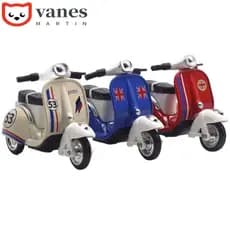 Modelo De Motocicleta VANES , Mini Em Miniatura De Inércia , Brinquedo De Simulação De Veículo Fundido