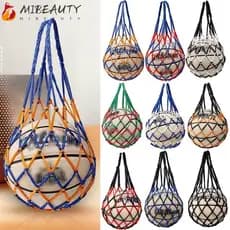 Bolsa De Transporte De Basquete MIBEAUTY , Nylon De Tecelagem De Várias Cores , Bola De Vôlei De Bolso De