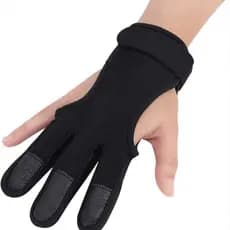Luvas de Arco e Flecha de Três Dedos Luvas Esportivas Luvas de Arco e Flecha de Três Dedos Luvas de Arco e Flecha Compet
