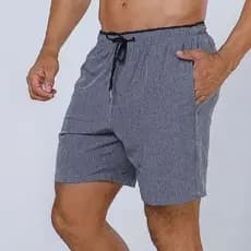 Bermuda Tactel masculino mesclado premium confortavel, liso correr academia short praiano mauricinho