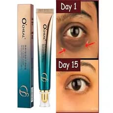 Conjunto de creme hidratante para os olhos com efeito firmador e redutor de olheiras.