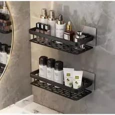 Suporte De Shampoo Prateleiras De Banheiro  Cozinha Sem Furo Premium