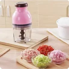 processador de alimentos elétrico 110v 700ml cortador triturador legumes frutas verde cozinha