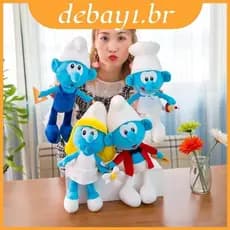 Smurfs Adorável Doll Plush Toy Presente Perfeito Para Aniversário Infantil