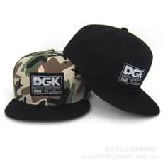 Novo boné de camuflagem DGK para homens e mulheres, boné de hip-hop, skate, boné de casal, boné de beisebol, boné plano