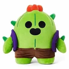 Boneco de Pelúcia Spike da Wild Smash Bros. Mercadoria Boneco Leon Brinquedo de Herói Figura de Jogo de Desenho Animado