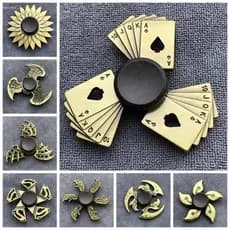 ADAMES Dedo Spinner , Metal Fidget Tdah Ansiedade Engraçado Legal Mão Girando Adultos