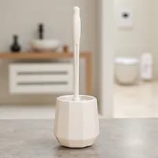Escova para Vaso Sanitário com Suporte – Praticidade e Limpeza Profunda