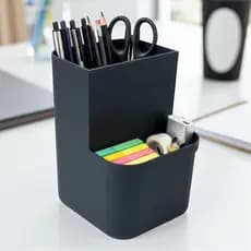 Porta Canetas e Lápis Organizador de Mesa para Escritório, Estudo e Home Office