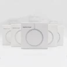 Carregador Sem Fio 15w Para iPhone Magnético Magsafe Tipo C De Carregamento Rápido Redondo Envio Imediato