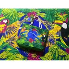 Bolsa de Praia Fauna Brasileira Bandeira do Brasil Rio de Janeiro