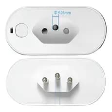 Tomada Inteligente Tuya Smart com Monitoramento de energia Alexa Google