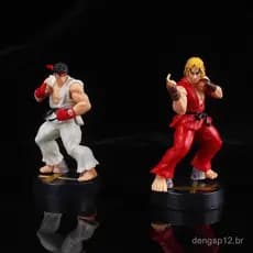 Figura do Jogo "Street Fighter" de 9,5cm, Decoração de Quarto, Presente de Aniversário, Brinquedo Colecionável de PVC