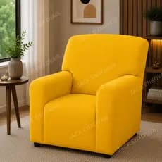 Capa de Sofa Coladinha Poltrona de 1 lugar diversas cores malha gel ajustável