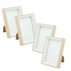 Porta Retrato De MDF Para fotos 15cX10cm | Unitário, 2, 3 ou 4 Unidades | Lyor