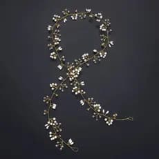 GRINALDA 50CM DPURADO CABELO NOIVA CASAMENTO TIARA DEBUTANTE ARRANJO