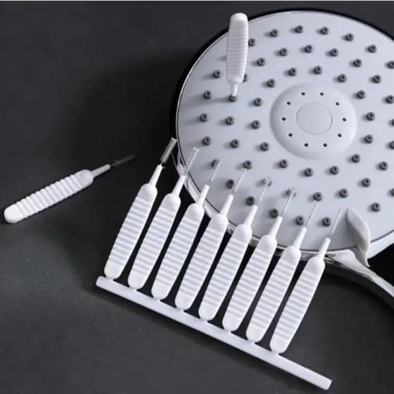 Kit 30 Escova Desentope Chuveiro Mini Limpador Celular Multifuncional